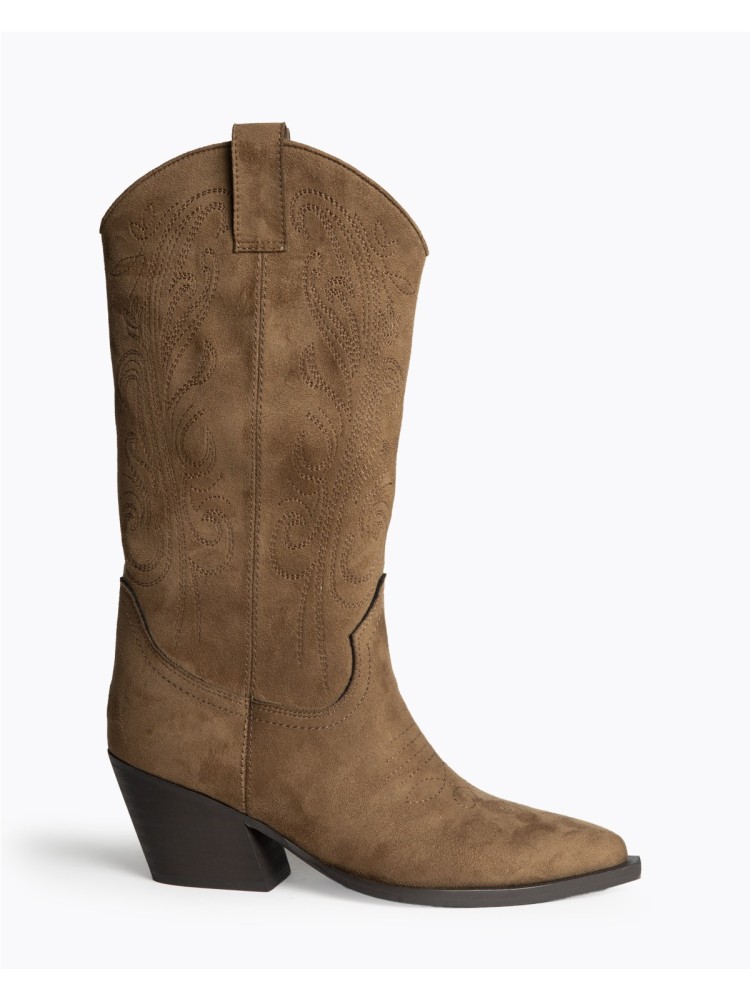 Bota Cowboy Corina M5810 Mujer | Botas Tacón Medio