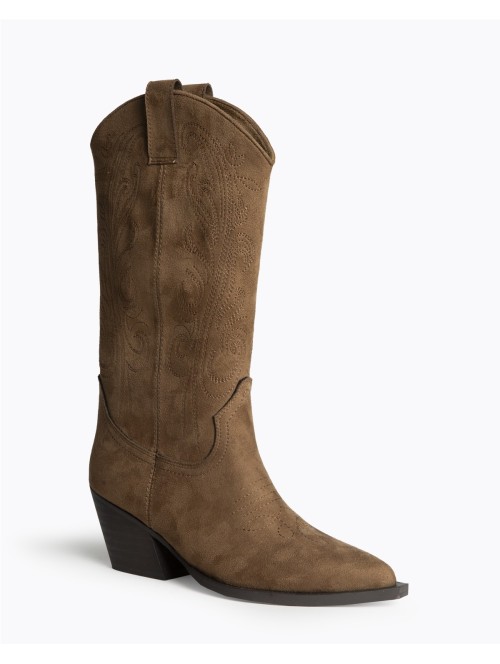 Bota Cowboy Corina M5810 Mujer | Botas Tacón Medio