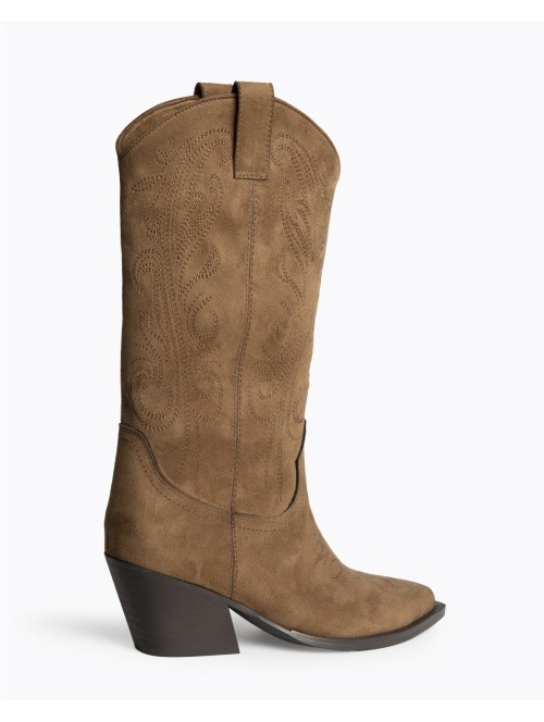 Bota Cowboy Corina M5810 Mujer | Botas Tacón Medio