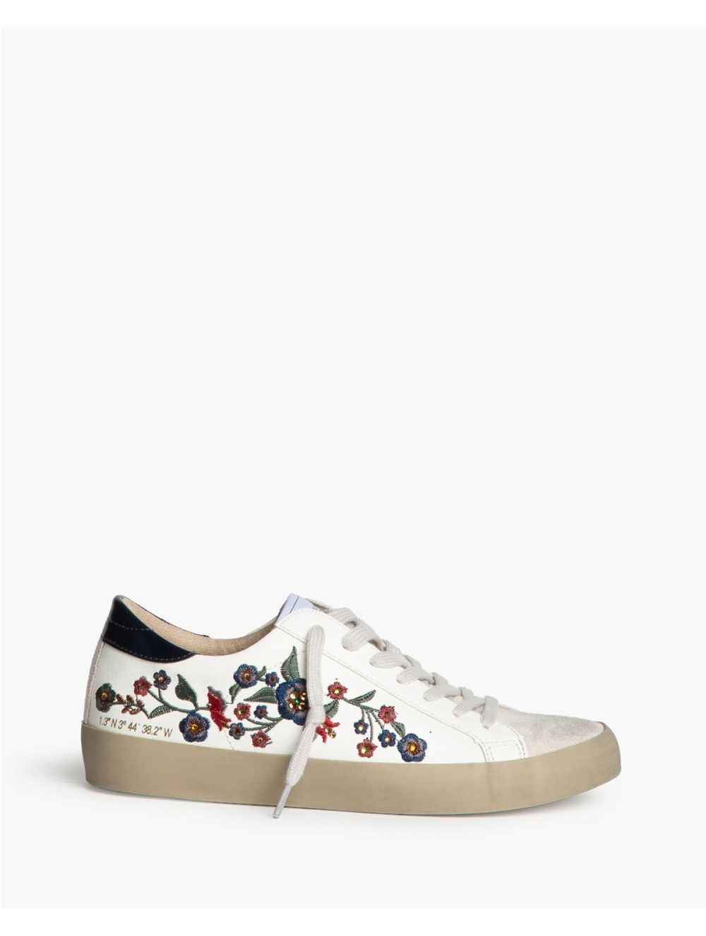 Deportivos Mujer Corina M5042 Bordado Floral