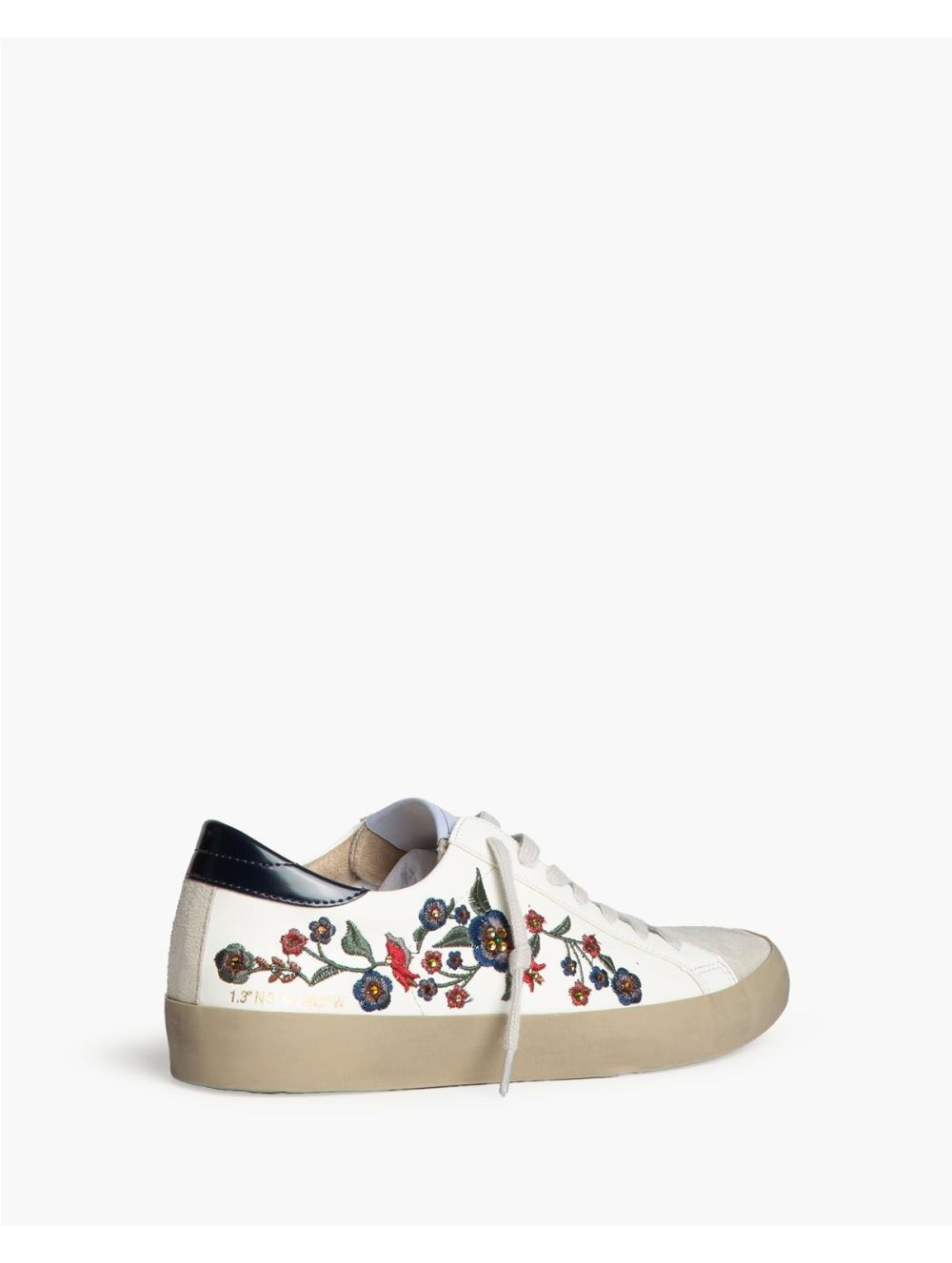 Deportivos Mujer Corina M5042 Bordado Floral