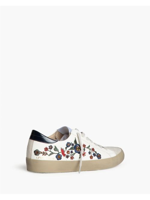 Deportivos Mujer Corina M5042 Bordado Floral