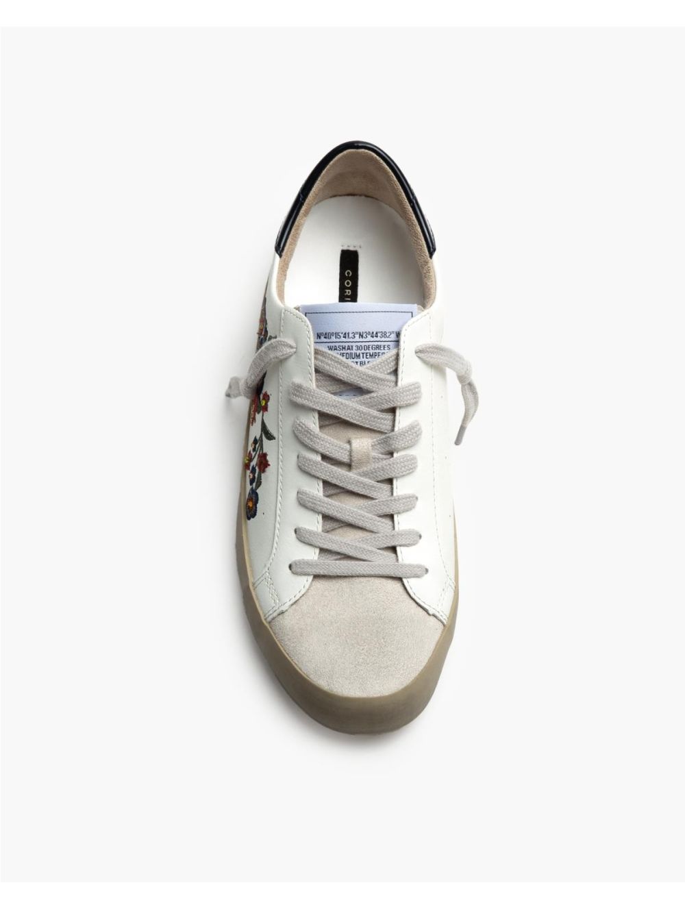 Deportivos Mujer Corina M5042 Bordado Floral