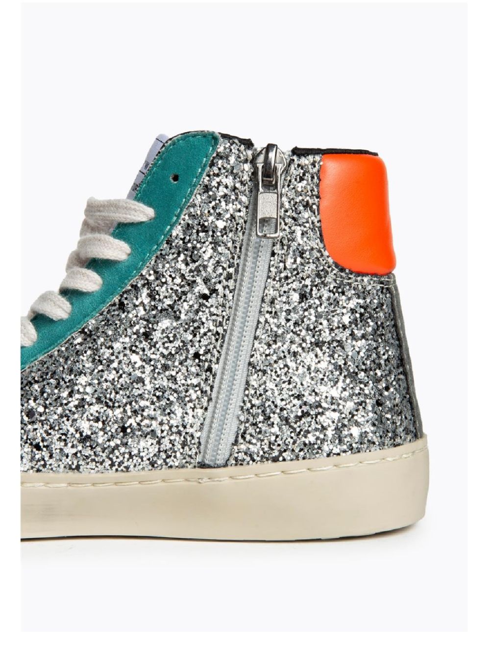 Deportivos Altos Mujer Corina M5506 Rayo Glitter