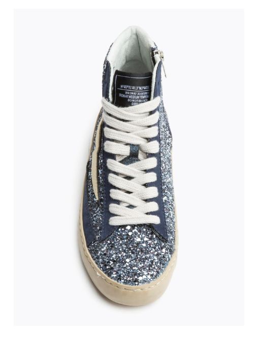 Deportivos Altos Mujer Corina M5506 Rayo Glitter