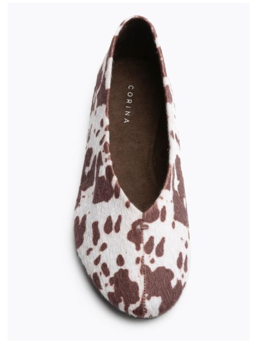 Bailarinas Mujer Corina M5582 Estampado Vaca