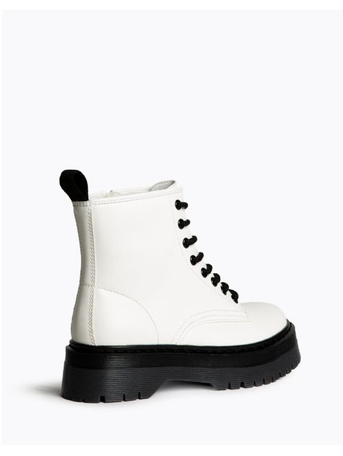 Botines Militares Mujer Corina M5860 Plataforma