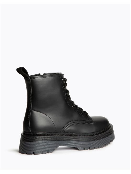 Botines Militares Mujer Corina M5860 Plataforma