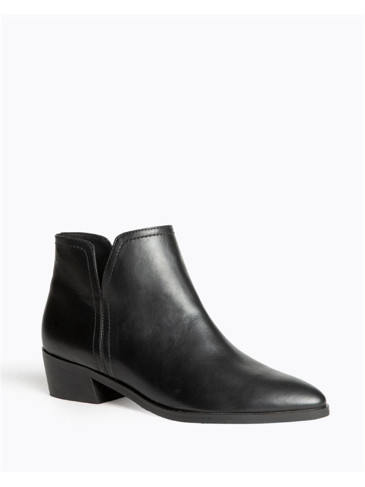 Botines Mujer Corina M5791 con Escote en V 2