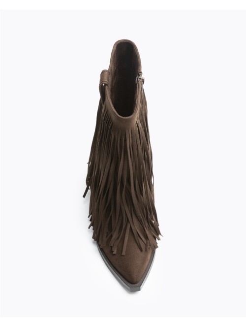 Botín Cowboy Corina M5813 Mujer | Botines Tacón Medio