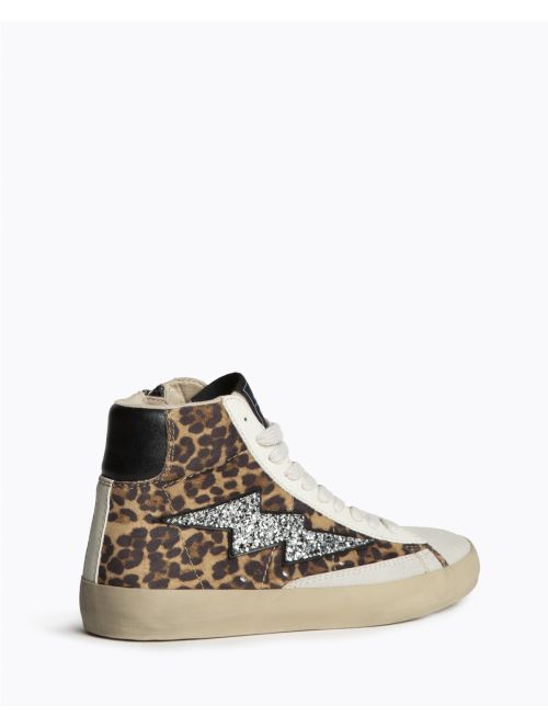 Zapatilla Abotinada Corina 5506 Mujer | Deportivos Glitter