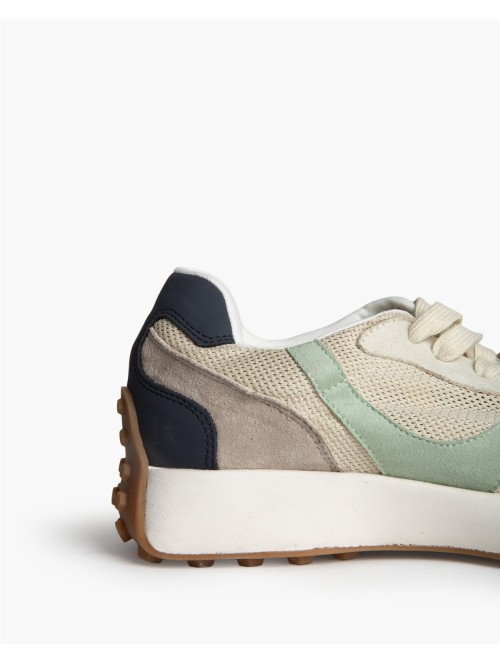 Zapatillas Corina M6070 con rejilla transpirable, suela dentada.