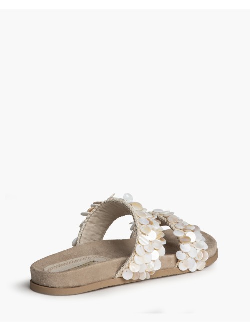 Sandalia Plana Corina M6425 NATURAL