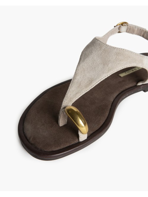 Sandalia Plana CORINA M6442 TAUPE