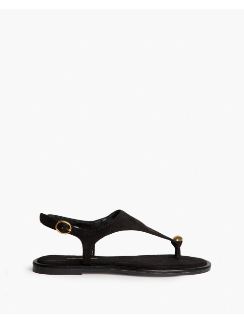 Sandalia Plana CORINA M6442 NEGRO