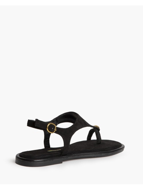 Sandalia Plana CORINA M6442 NEGRO