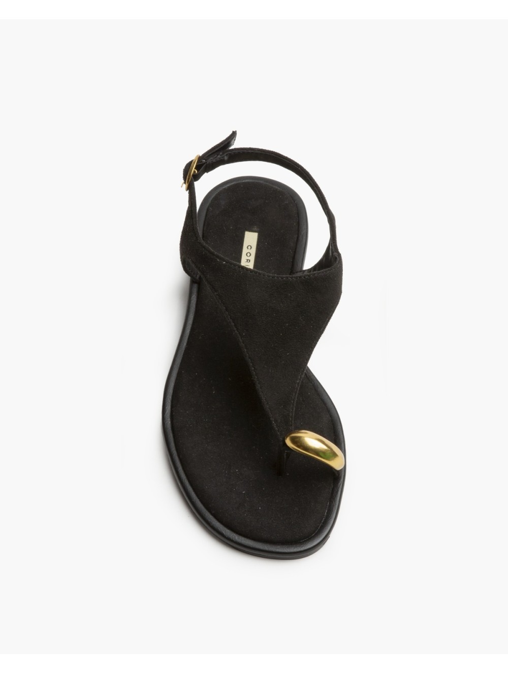 Sandalia Plana CORINA M6442 NEGRO